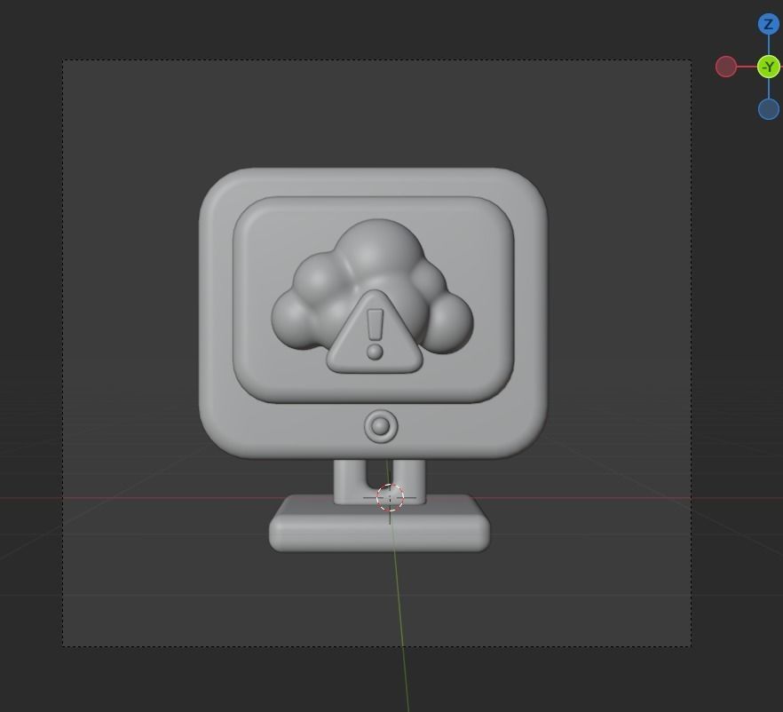 Empty State 3d Illustration  Icon Pack 3D model_78