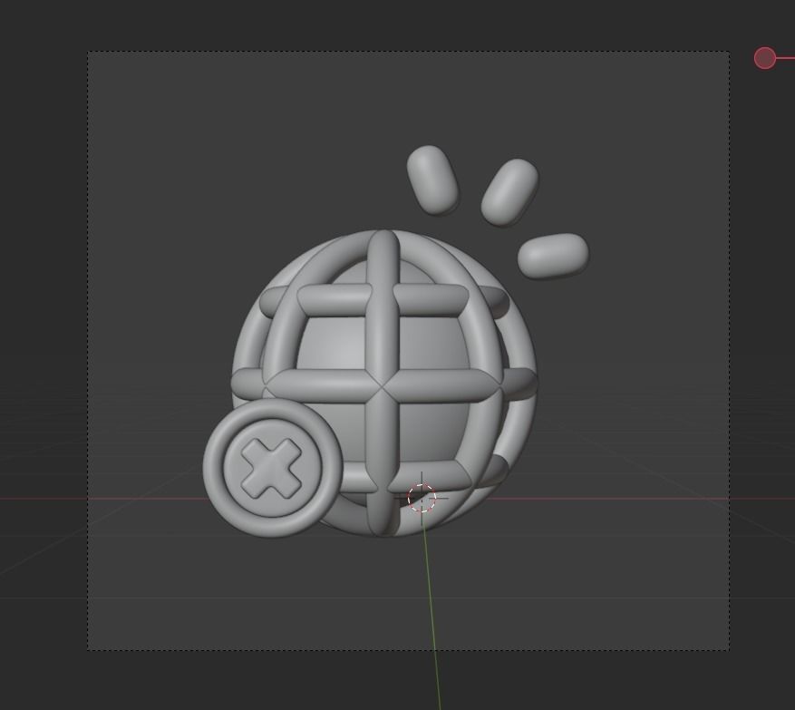 Empty State 3d Illustration  Icon Pack 3D model_49