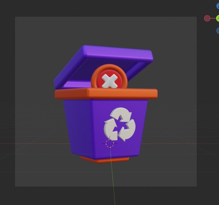 Empty State 3d Illustration  Icon Pack 3D model_72