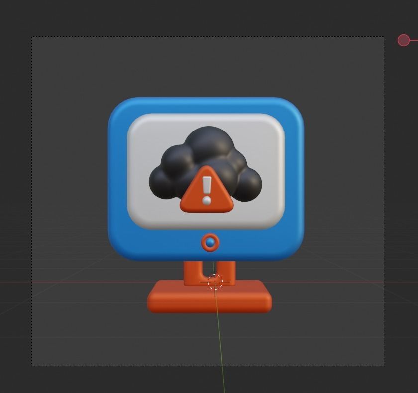 Empty State 3d Illustration  Icon Pack 3D model_80