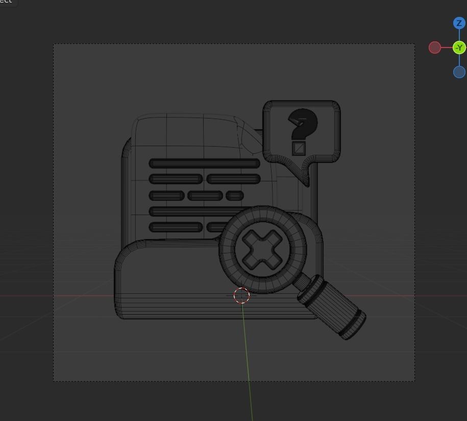 Empty State 3d Illustration  Icon Pack 3D model_25