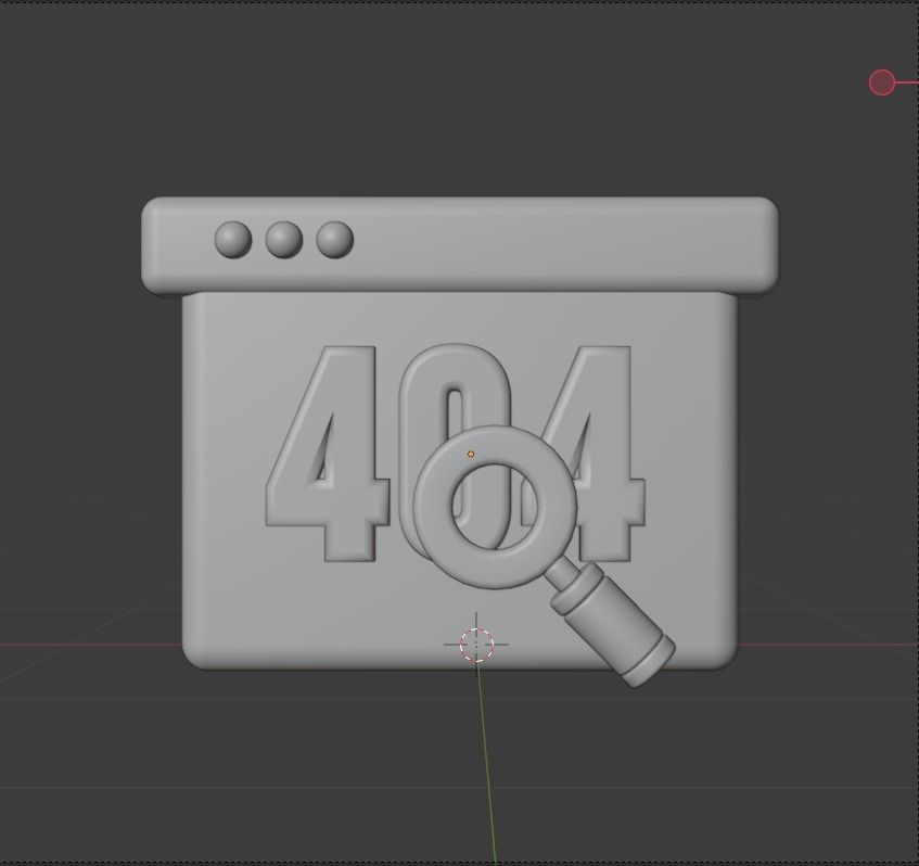 Empty State 3d Illustration  Icon Pack 3D model_8