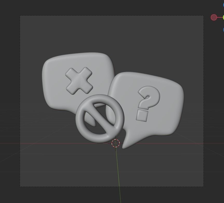 Empty State 3d Illustration  Icon Pack 3D model_35