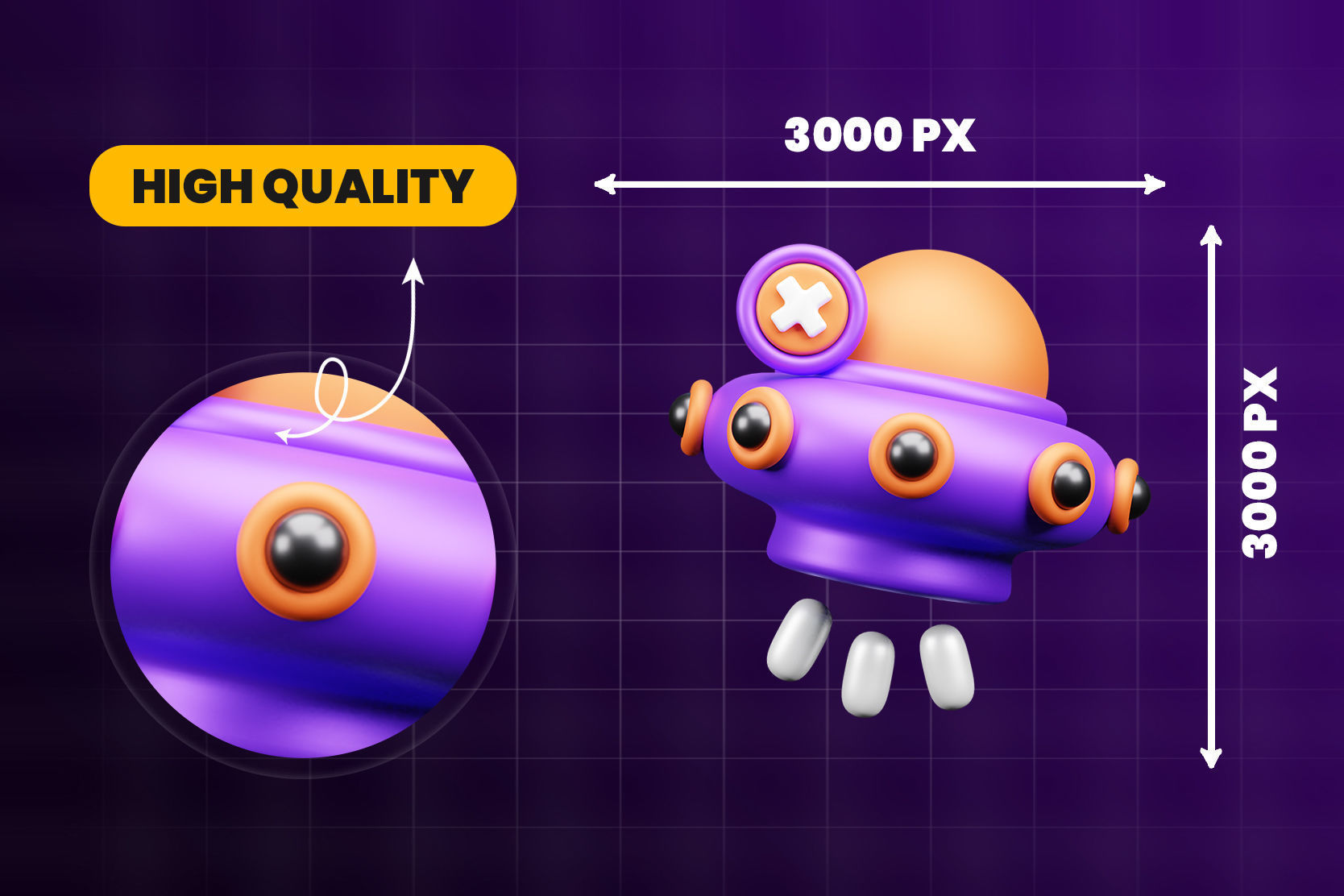 Empty State 3d Illustration  Icon Pack 3D model_5