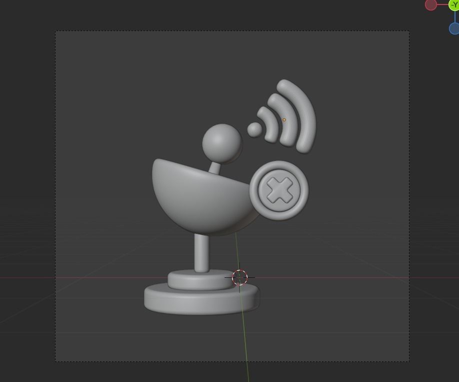 Empty State 3d Illustration  Icon Pack 3D model_57