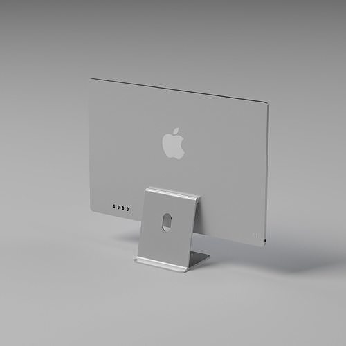 Apple iMac 2021 3D model