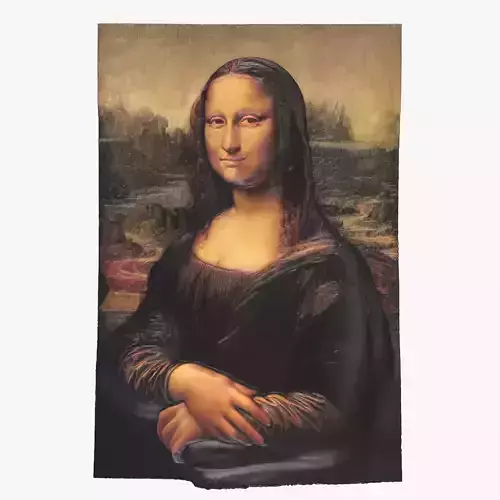 GIOCONDA by LEONARDO DA VINCI for 3D printing 3D print model