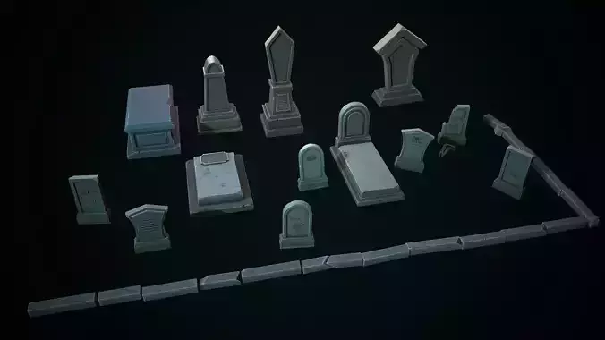 Stylized graves