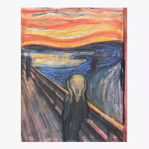 SKRIK by MUNCH for 3D printing 3D print model