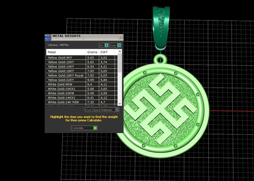 Bogovnik  pendant Slavic amulet Fern flower 1230 3D print model_5