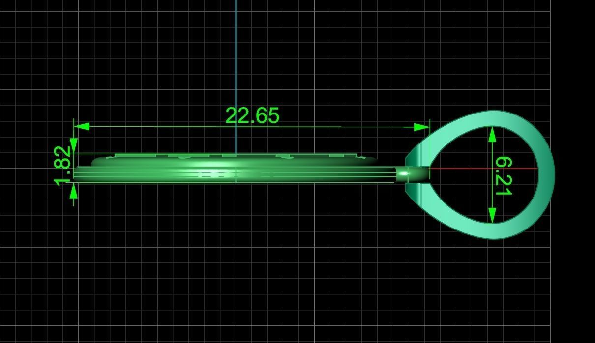 Bogovnik  pendant Slavic amulet Fern flower 1230 3D print model_8