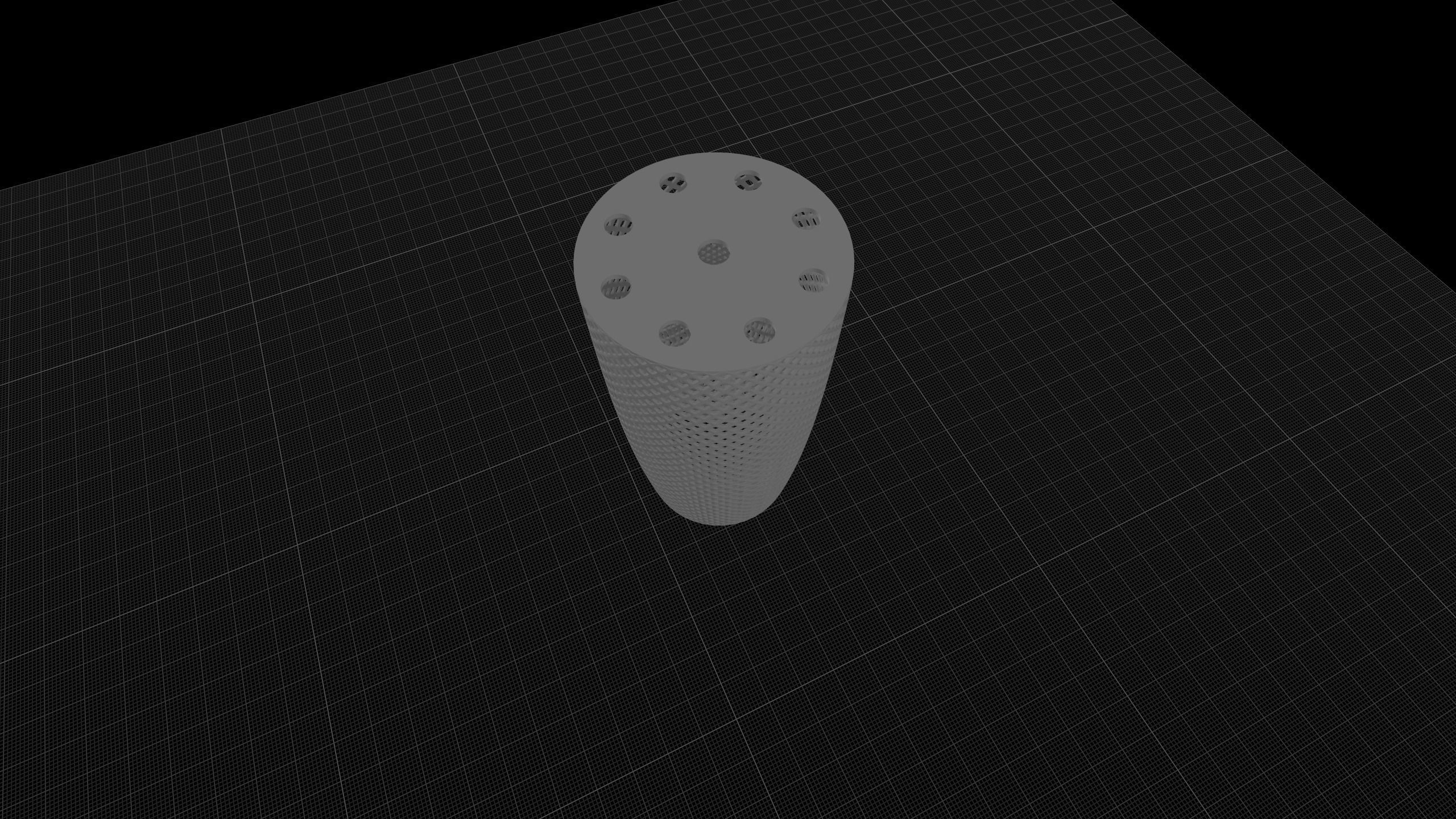 hanging butter lamp 3D print model_1