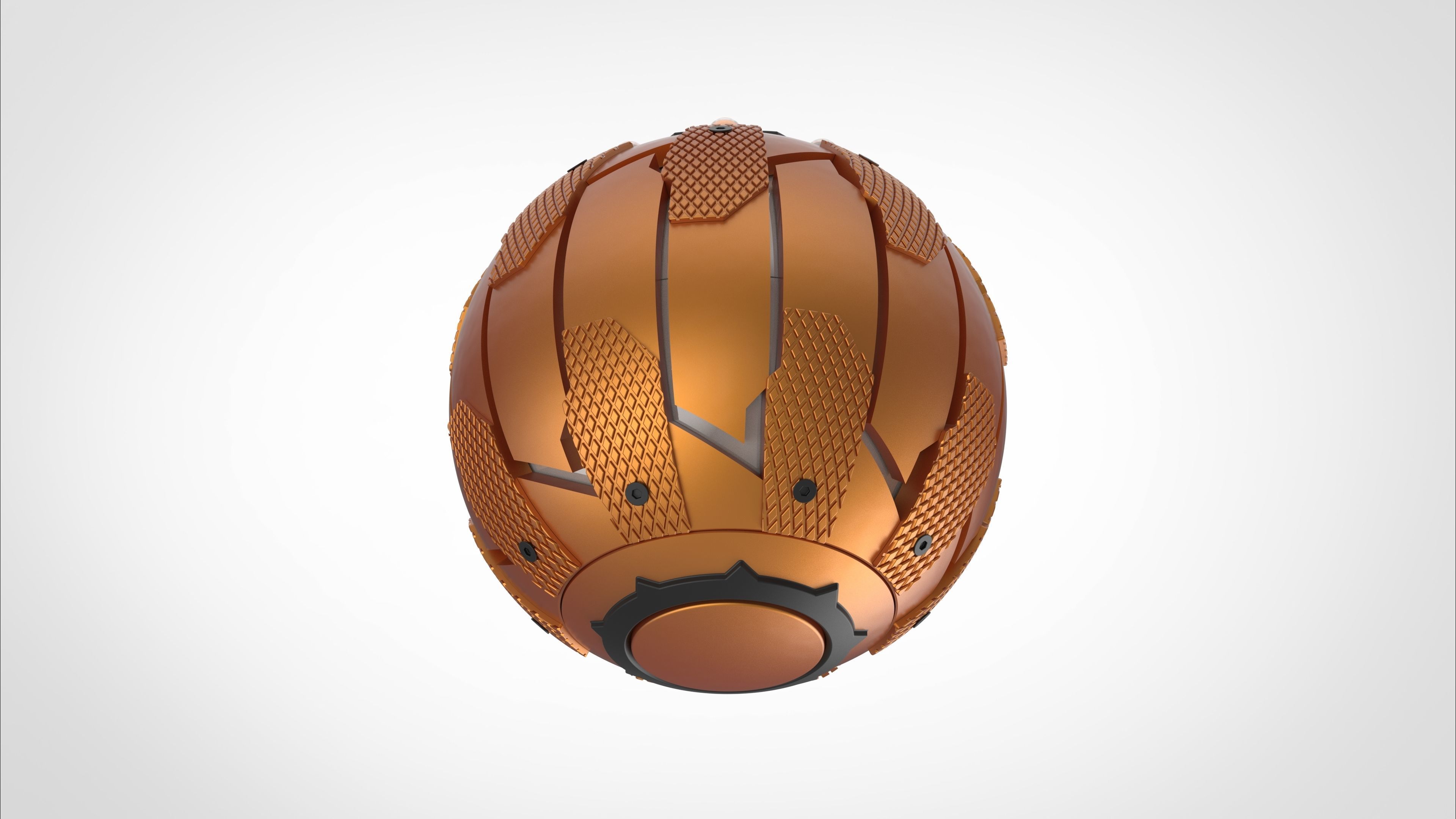 Pumpkin bomb from the movie Spider-Man 2002 3D print model_2