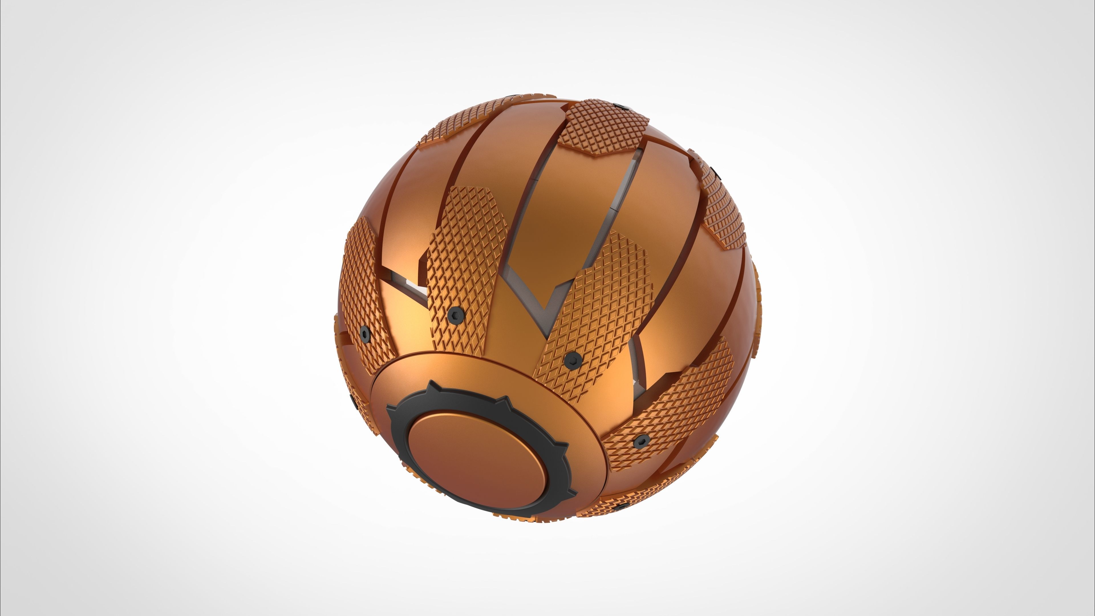 Pumpkin bomb from the movie Spider-Man 2002 3D print model_12