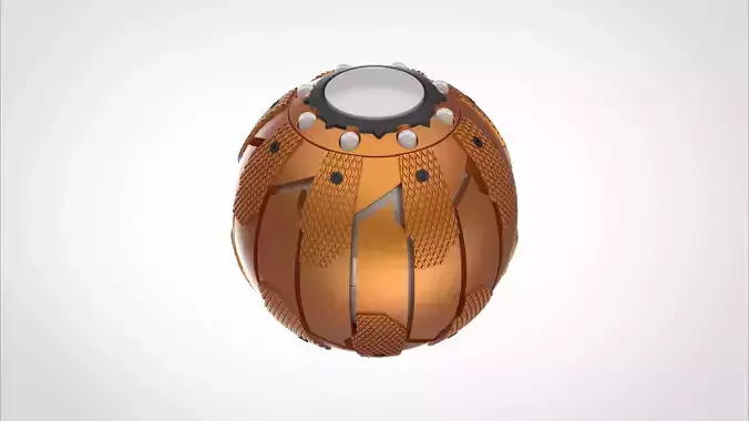 Pumpkin bomb from the movie Spider-Man 2002 3D print model