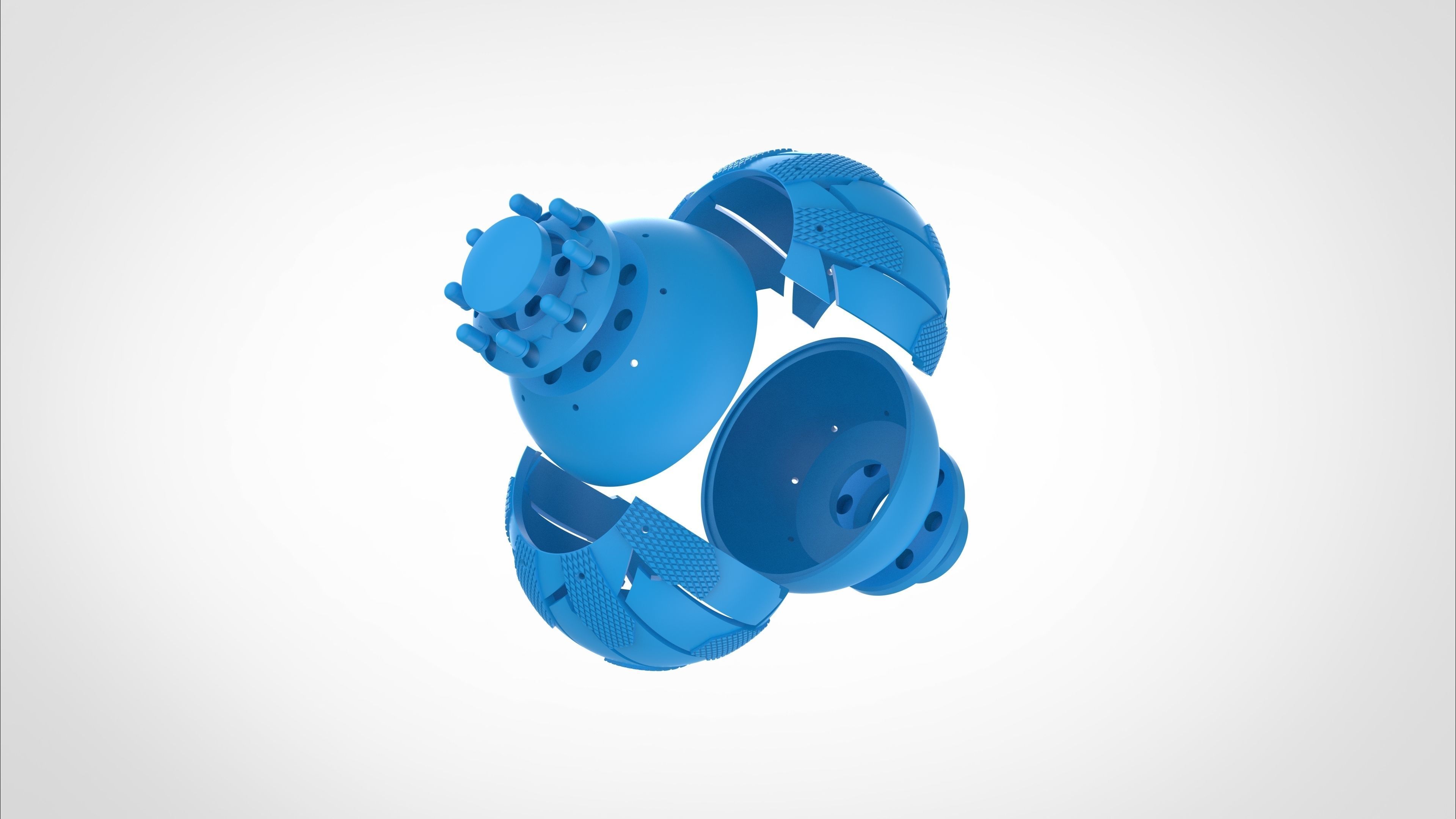 Pumpkin bomb from the movie Spider-Man 2002 3D print model_35