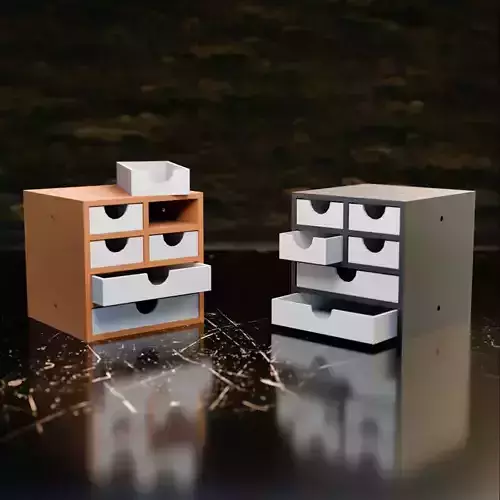 044M 6x Mixed Drawer 3D print model