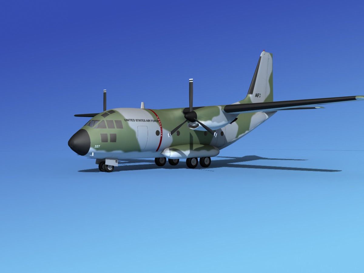 Alenia C-27A Spartan USAF 2 3D model_1