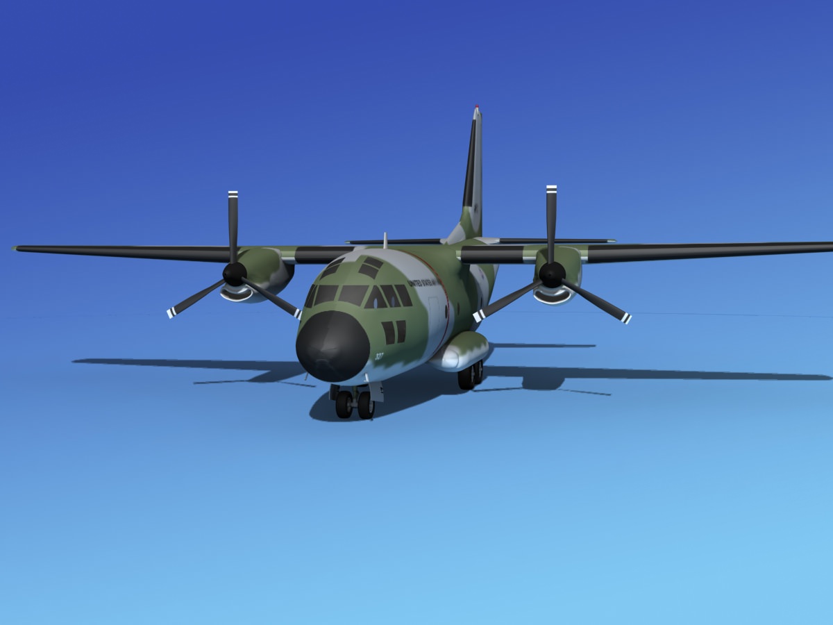 Alenia C-27A Spartan USAF 2 3D model_2