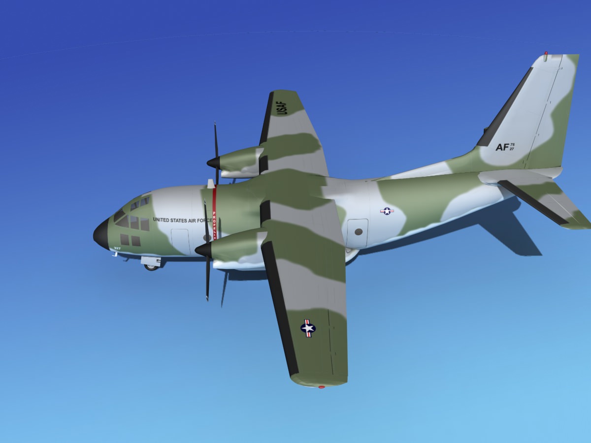 Alenia C-27A Spartan USAF 2 3D model_10