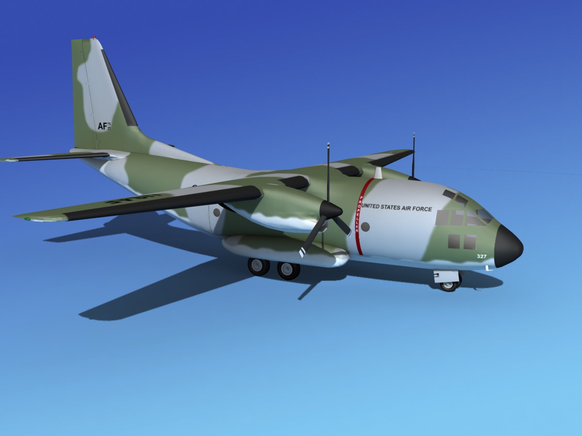 Alenia C-27A Spartan USAF 2 3D model_4