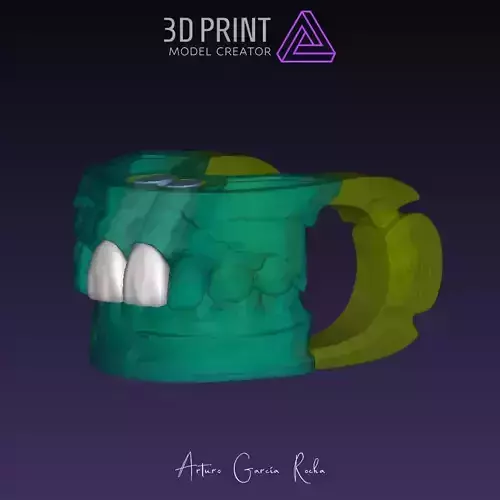 Dental model crowns with die
