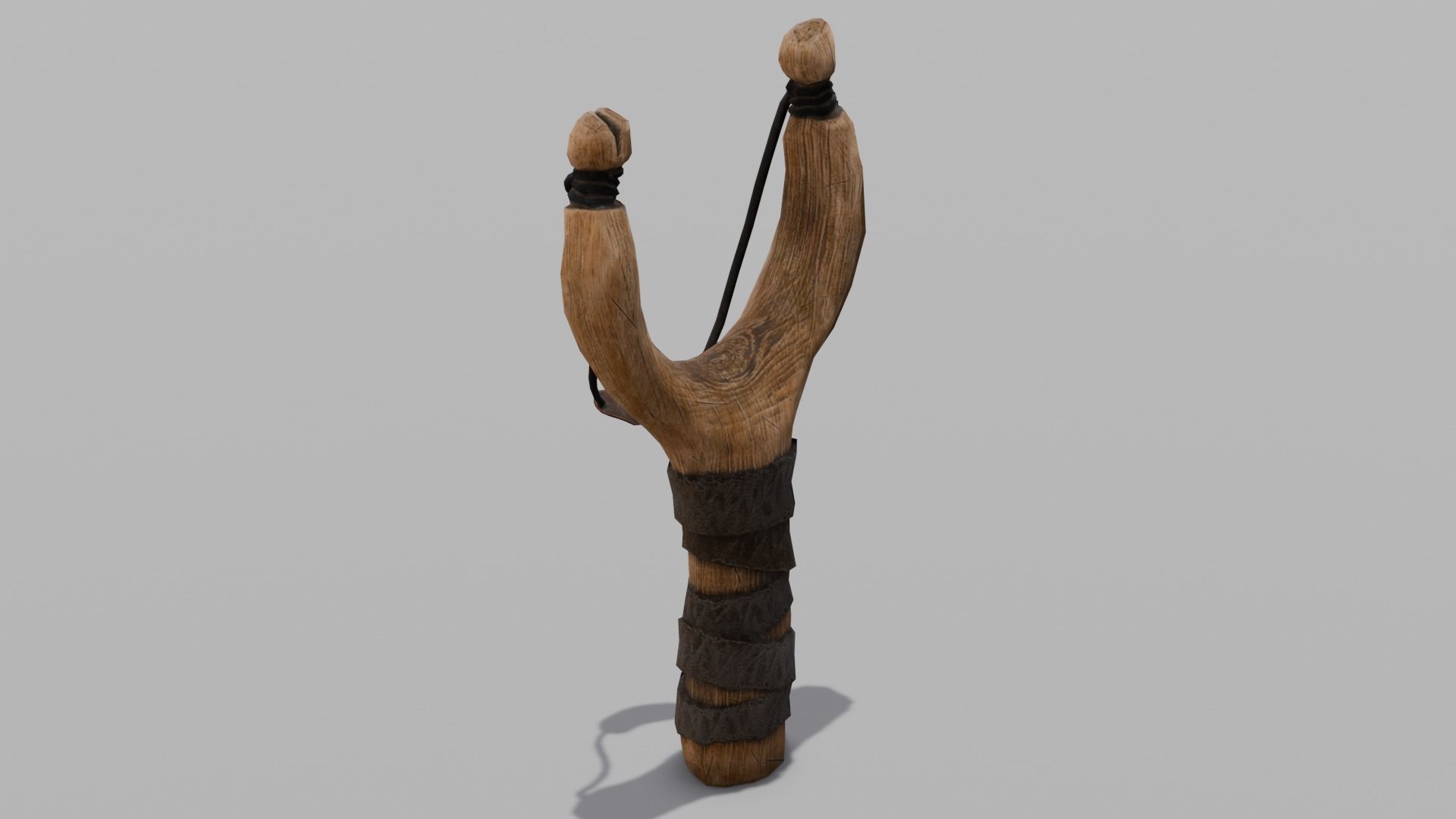 Slingstone 3D Model Low-poly 3D model_1