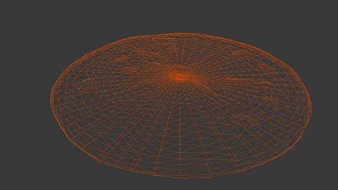 Pizza 3D Model Low-poly 3D model 3