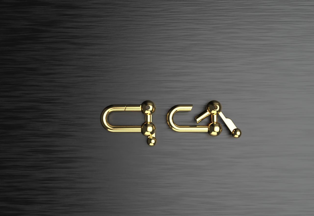 Tiffany Lock System Sizes Pack 7-9-11 3D print model_2