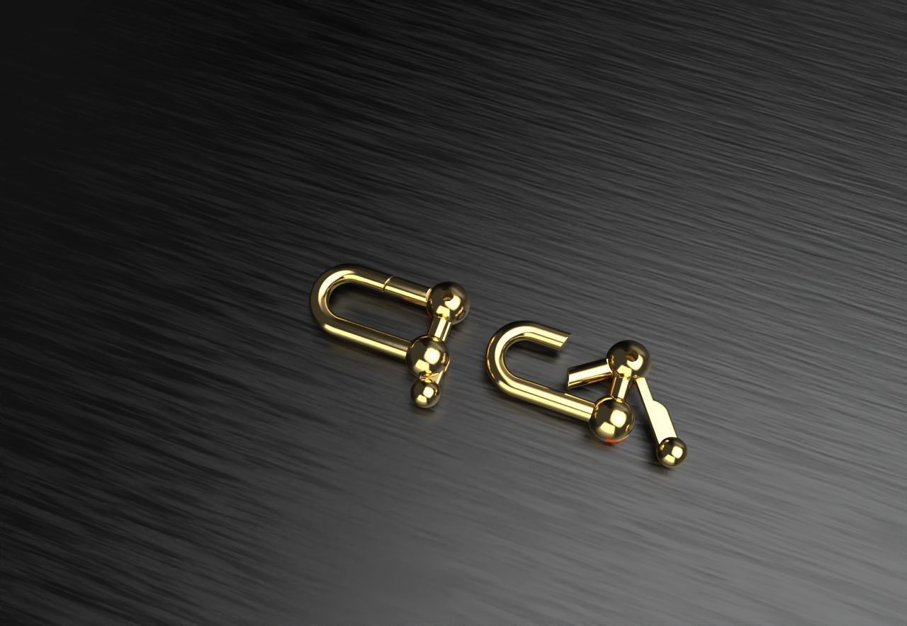 Tiffany Lock System Sizes Pack 7-9-11 3D print model_3