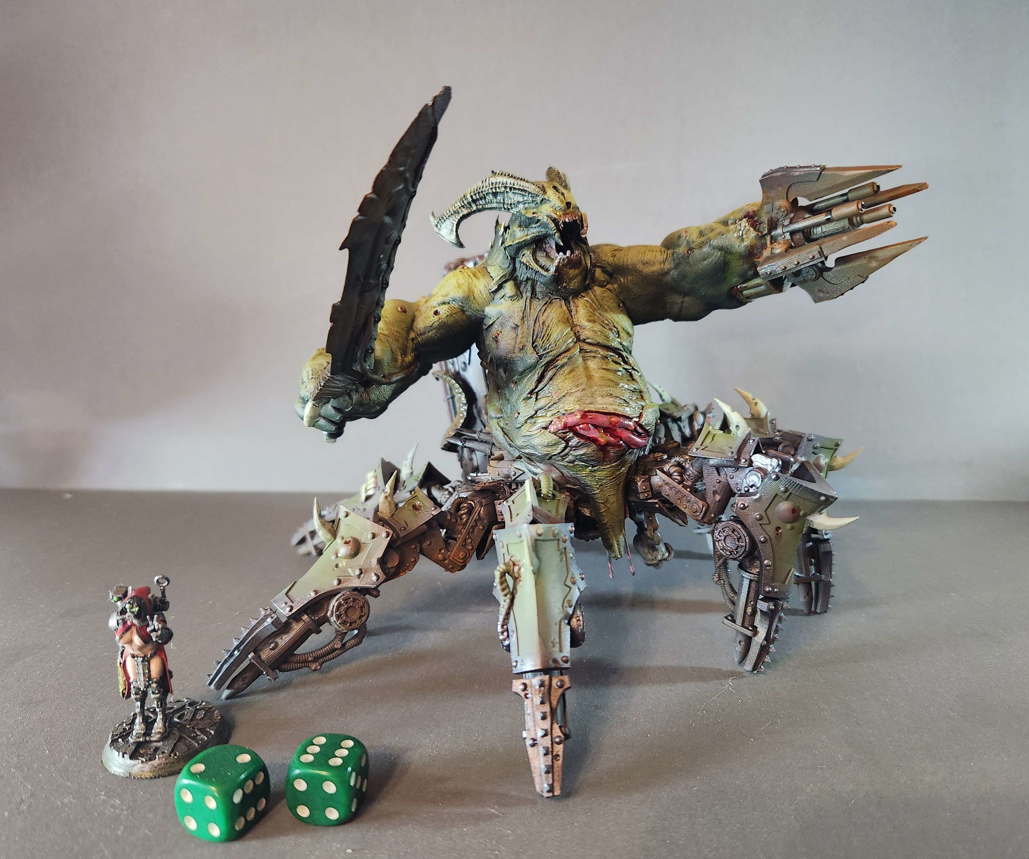 Pestilent Demon Drider  3D print model_3