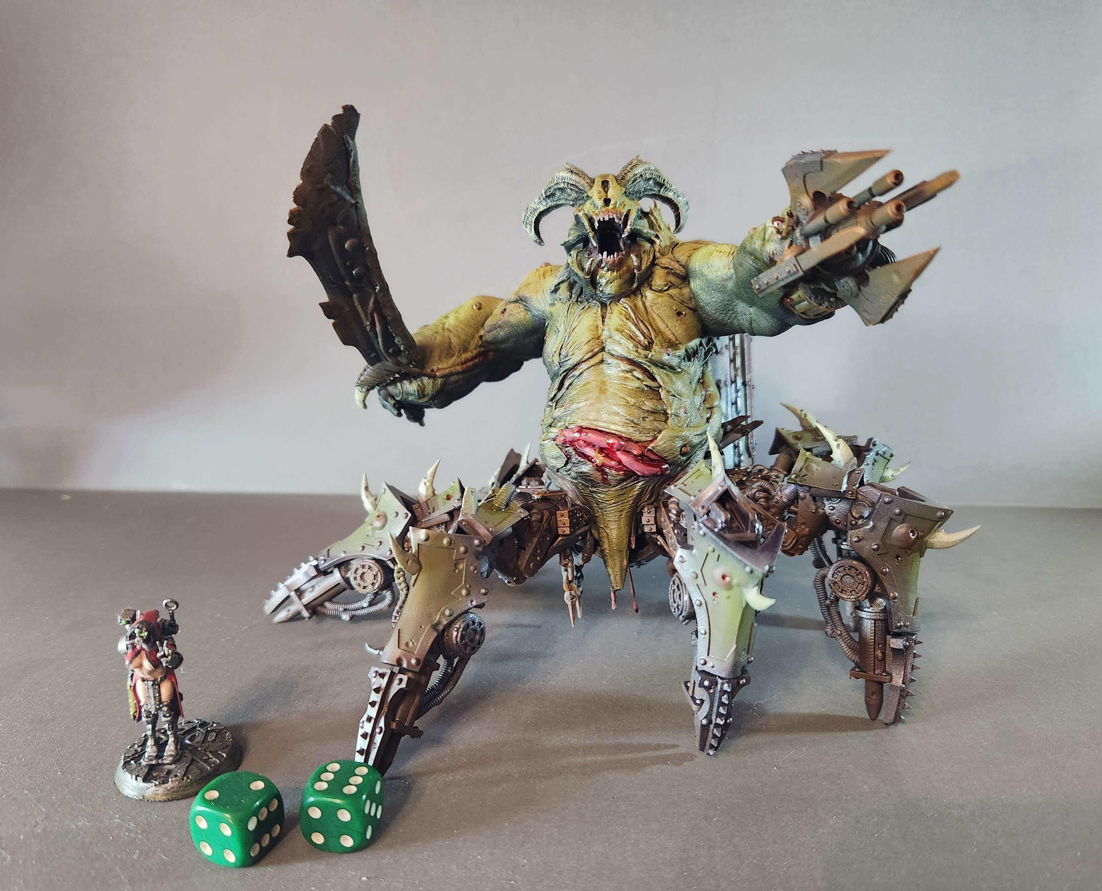 Pestilent Demon Drider  3D print model_2