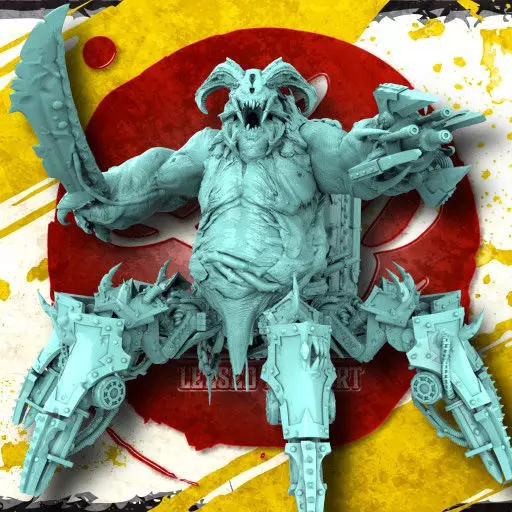 Pestilent Demon Drider  3D print model_0