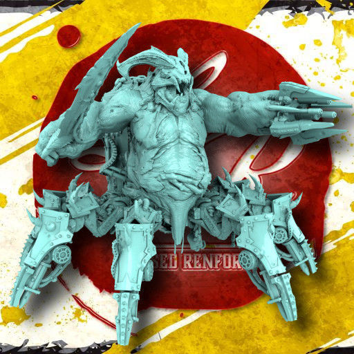 Pestilent Demon Drider  3D print model_1