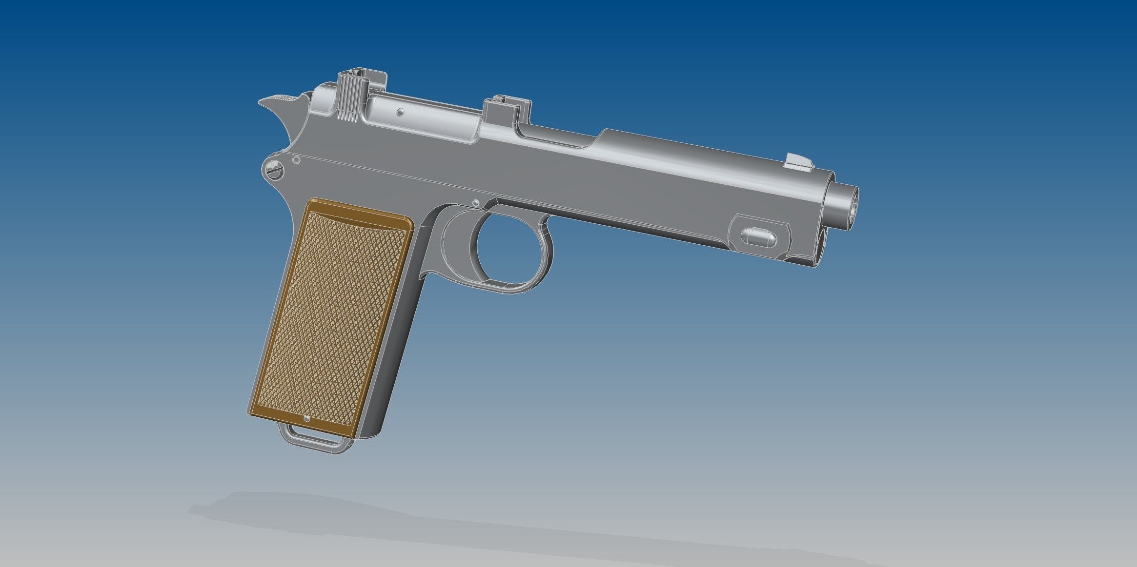Steyr M1912 3D model | CGTrader
