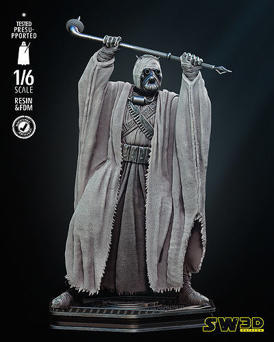 STAR WARS Tusken Sculpture 3D print model