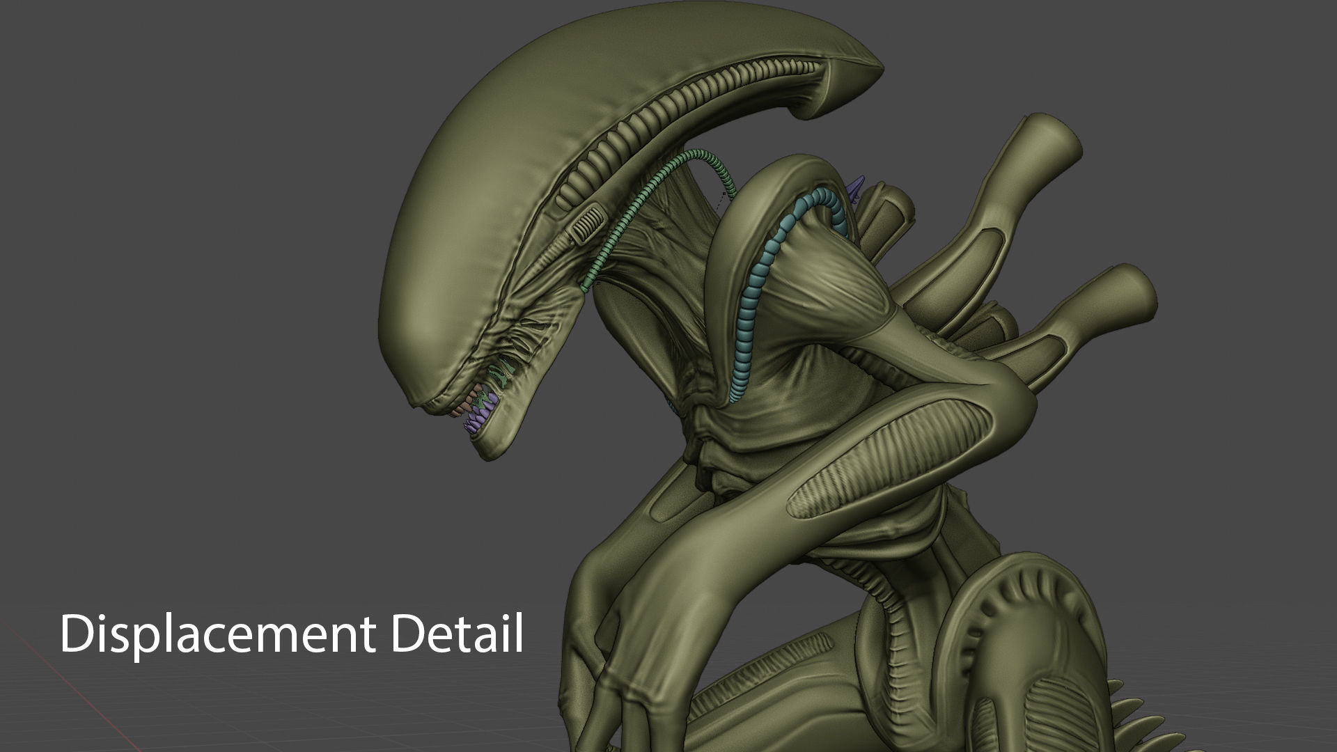 Alien - Xenomorph 3D model_8
