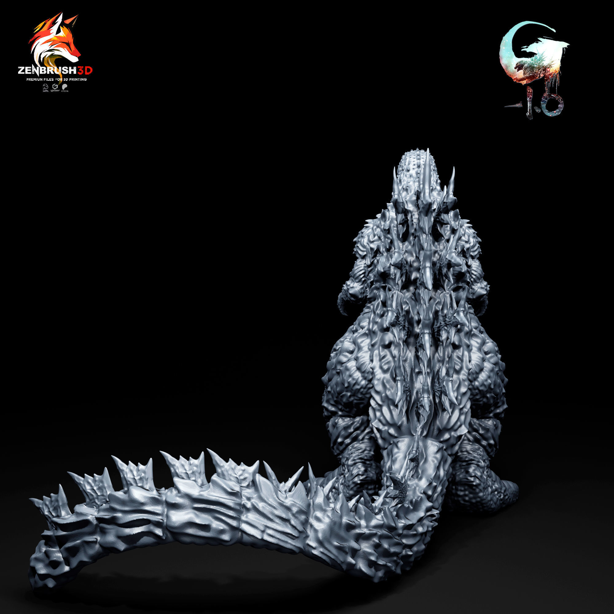 GODZILLA - MINUS ONE 3D PRINTING 3D print model_5