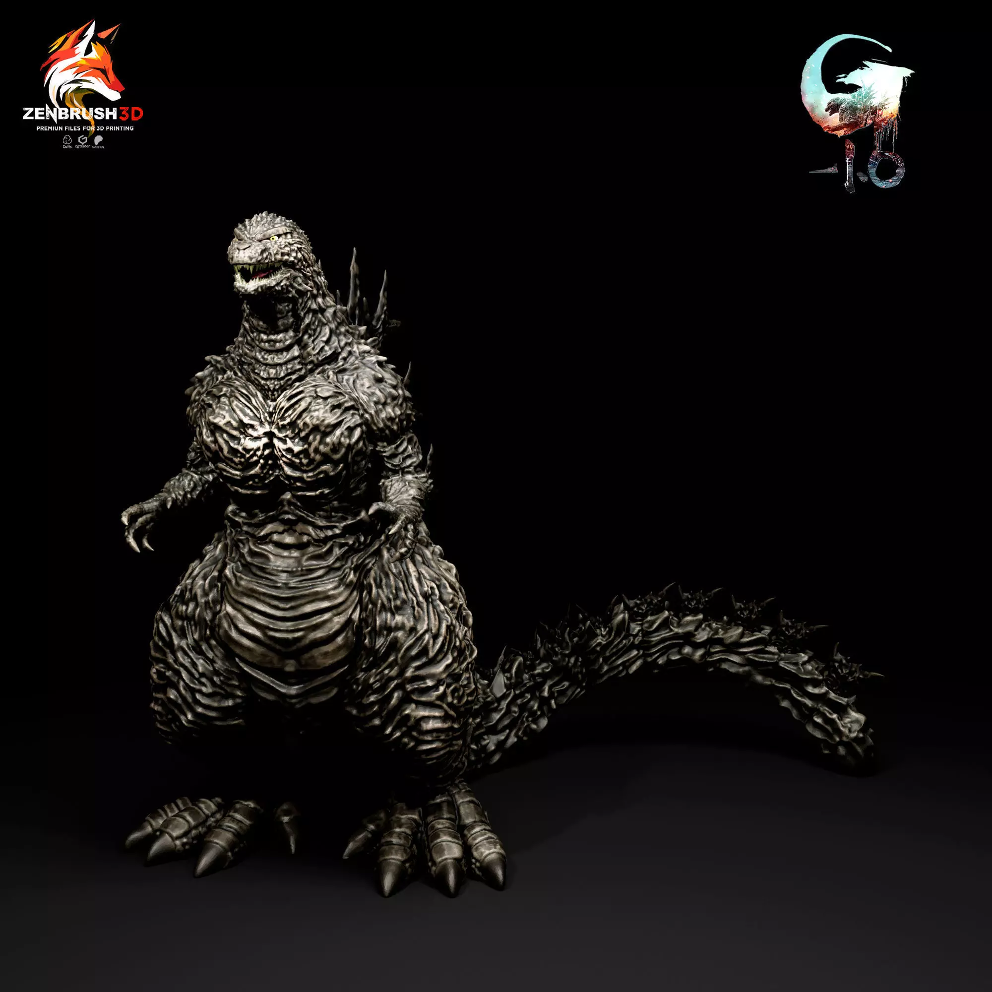 GODZILLA - MINUS ONE 3D PRINTING 3D print model_0