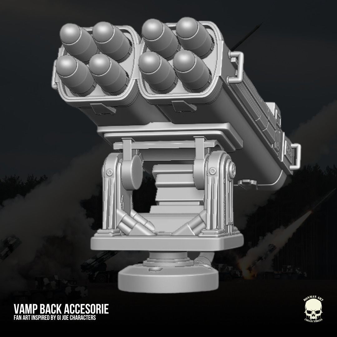 Vamp Accesories GI Joe Fan Art kit 3D printable File 3D print model_13