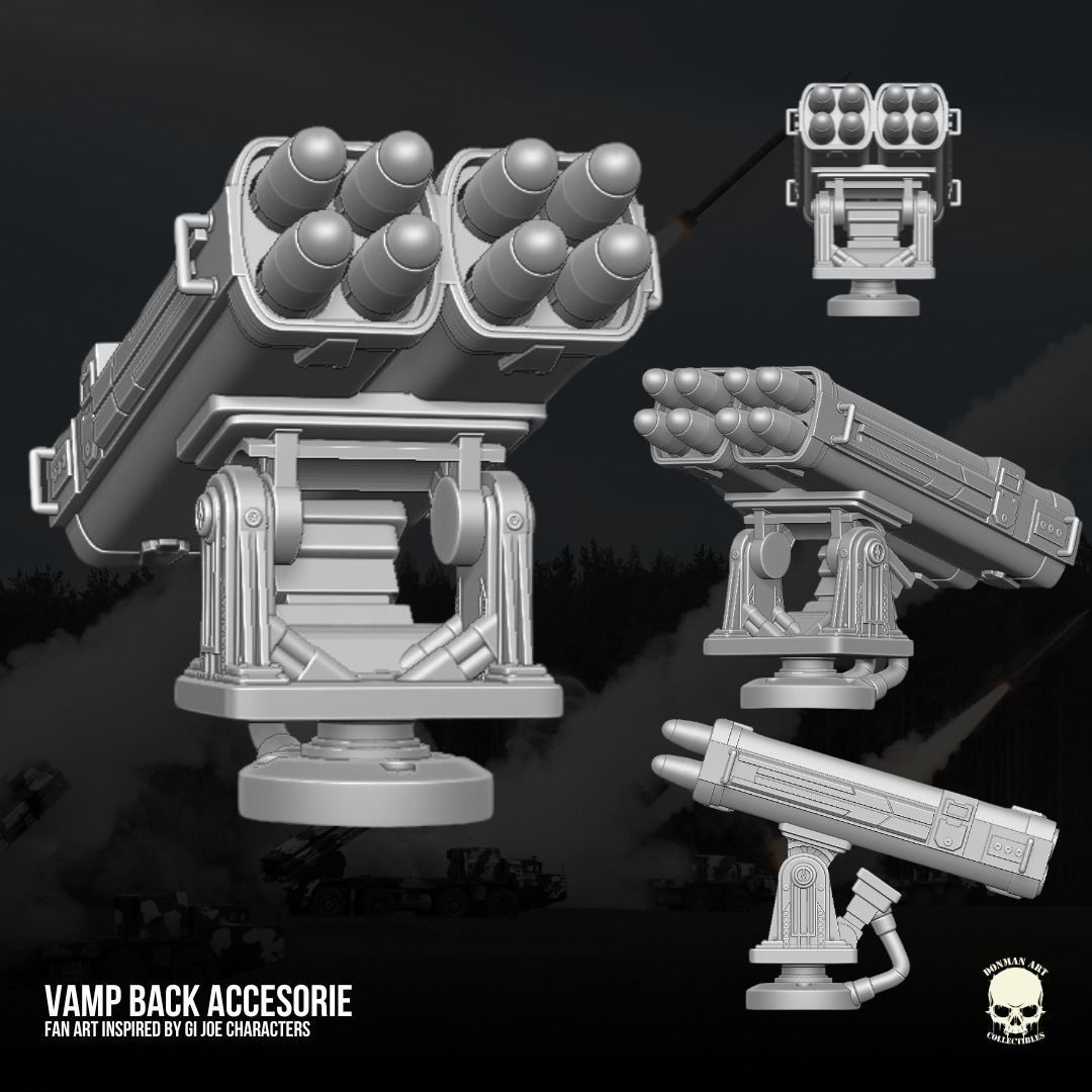 Vamp Accesories GI Joe Fan Art kit 3D printable File 3D print model_7