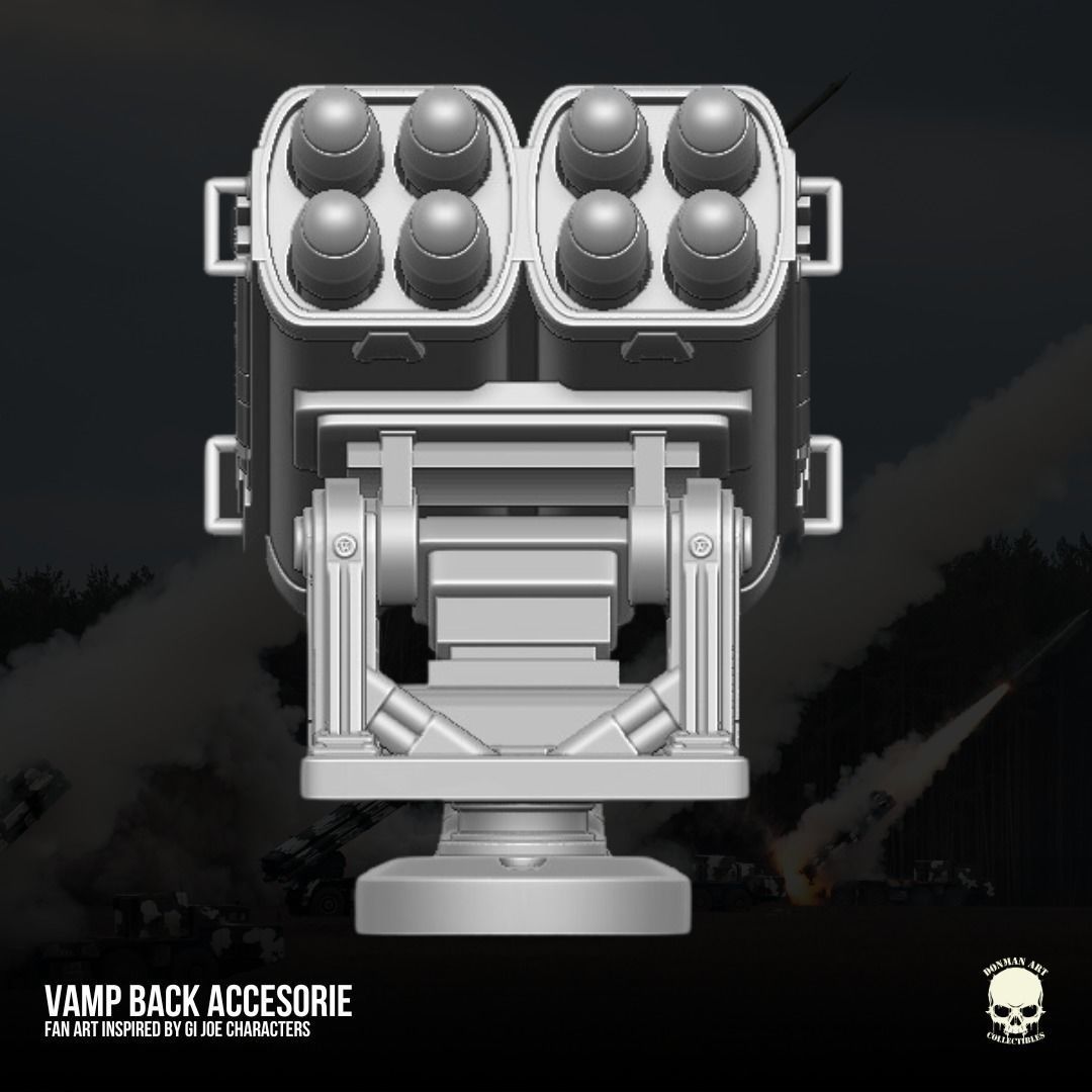 Vamp Accesories GI Joe Fan Art kit 3D printable File 3D print model_8