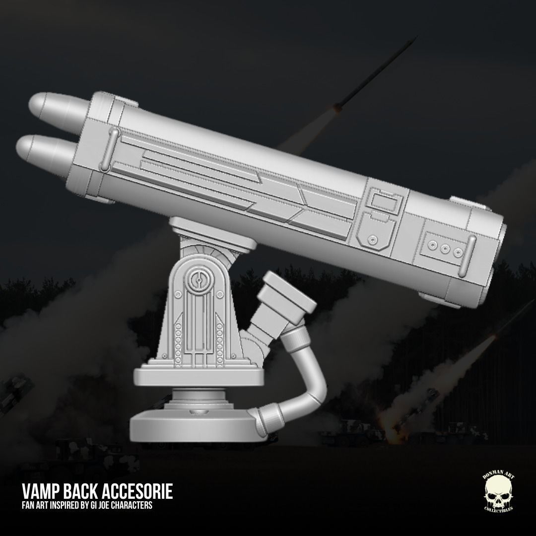 Vamp Accesories GI Joe Fan Art kit 3D printable File 3D print model_6