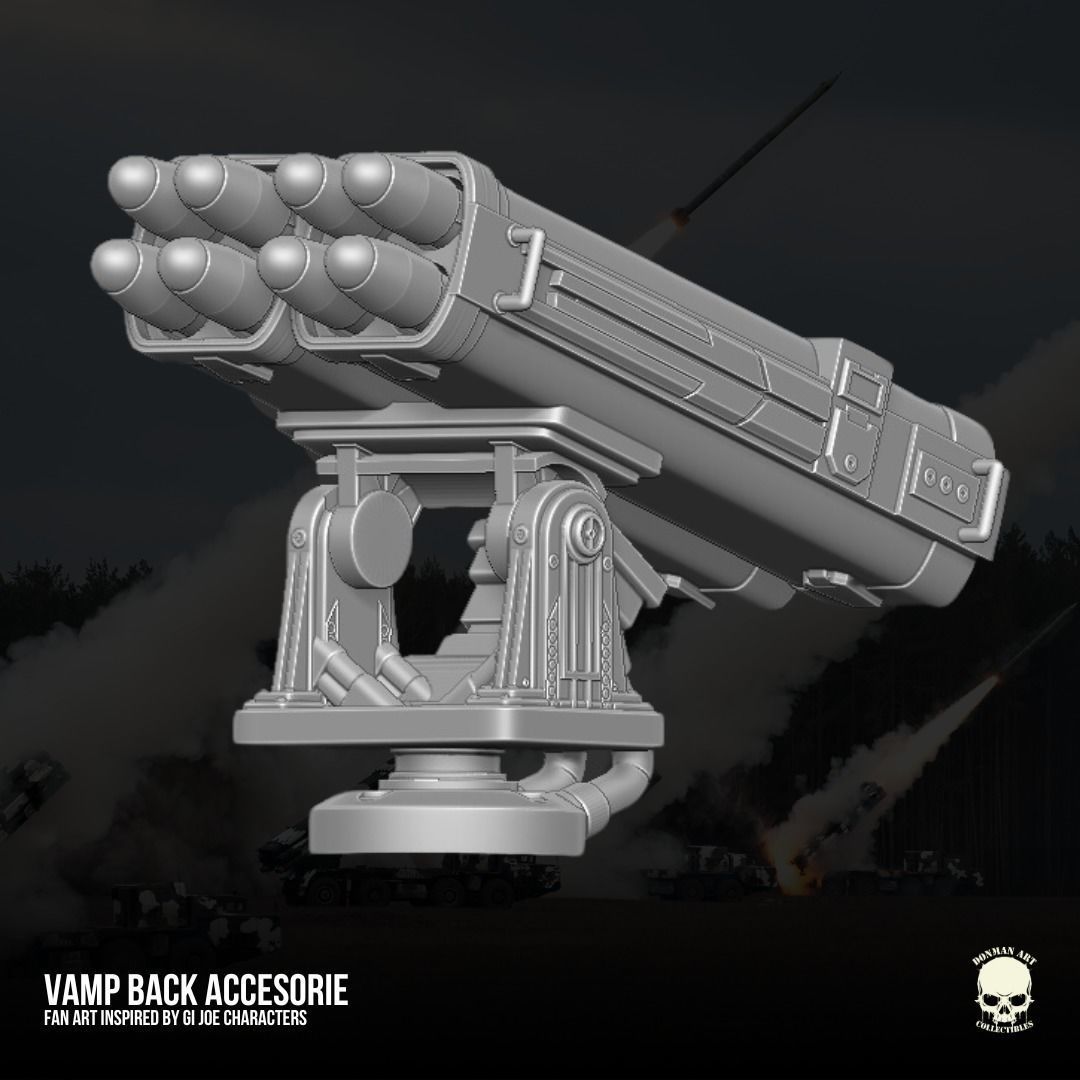 Vamp Accesories GI Joe Fan Art kit 3D printable File 3D print model_19