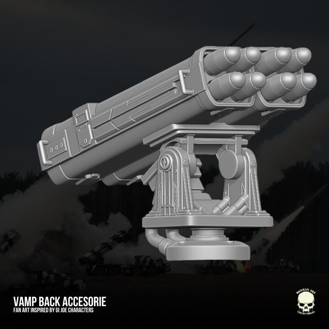 Vamp Accesories GI Joe Fan Art kit 3D printable File 3D print model_11