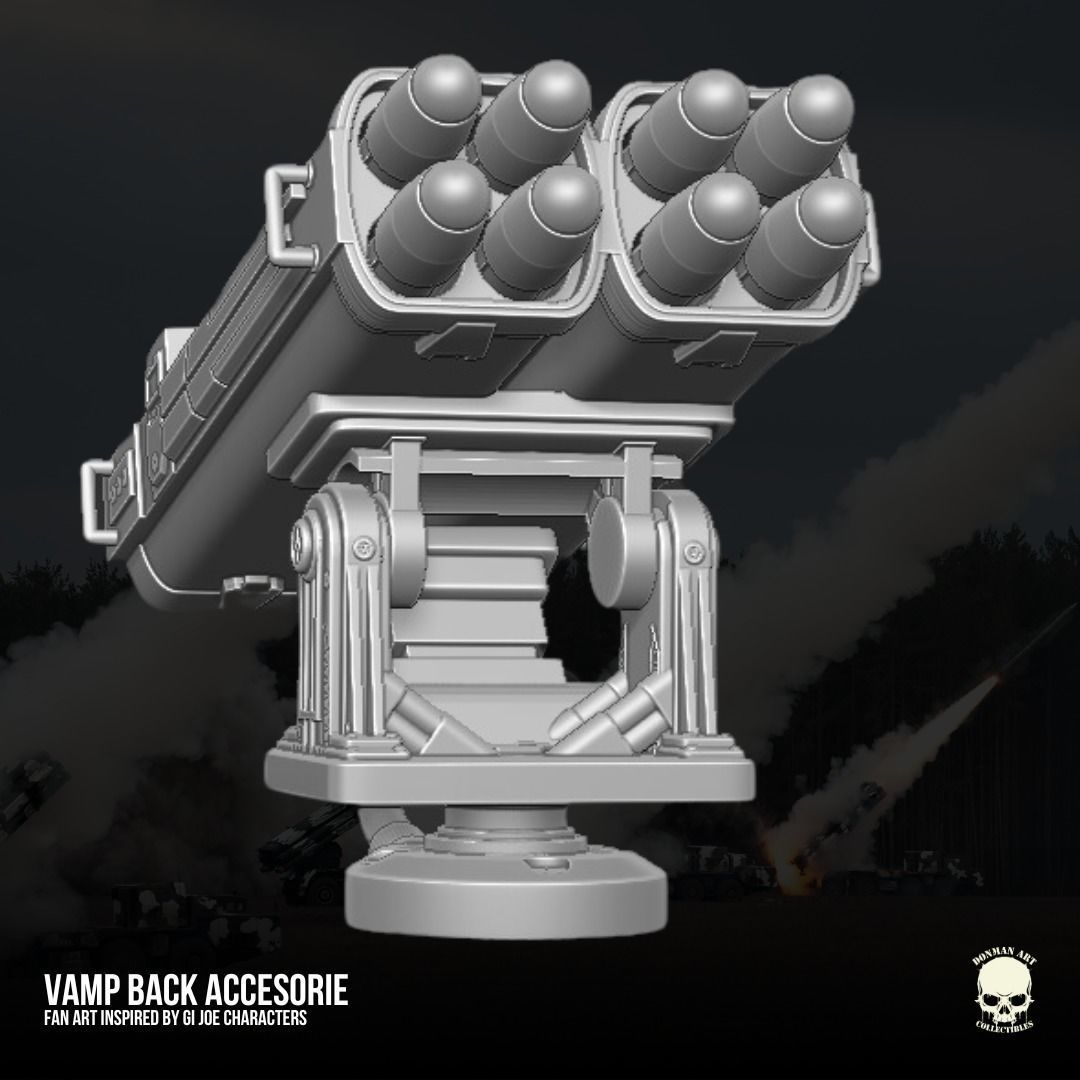 Vamp Accesories GI Joe Fan Art kit 3D printable File 3D print model_3