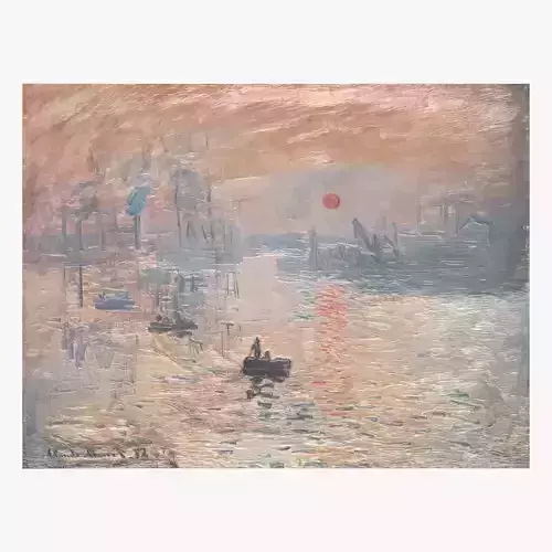 IMPRESSION SUNRISE by MONET for 3D printing  3D print model