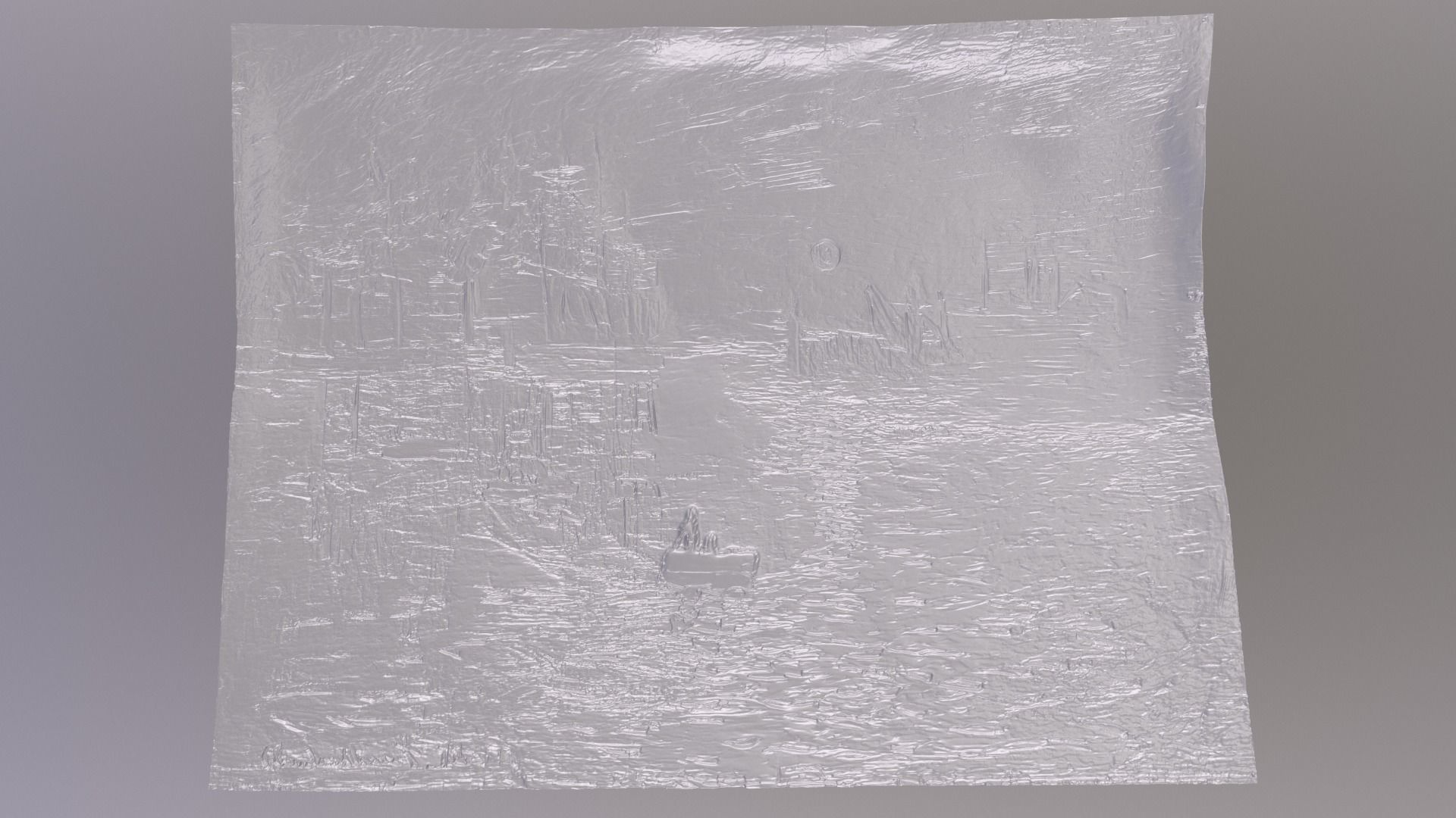 IMPRESSION SUNRISE by MONET for 3D printing 3D print model_6