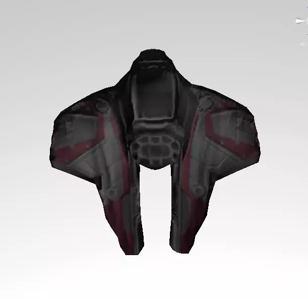 Star Wars space ship Free 3D model