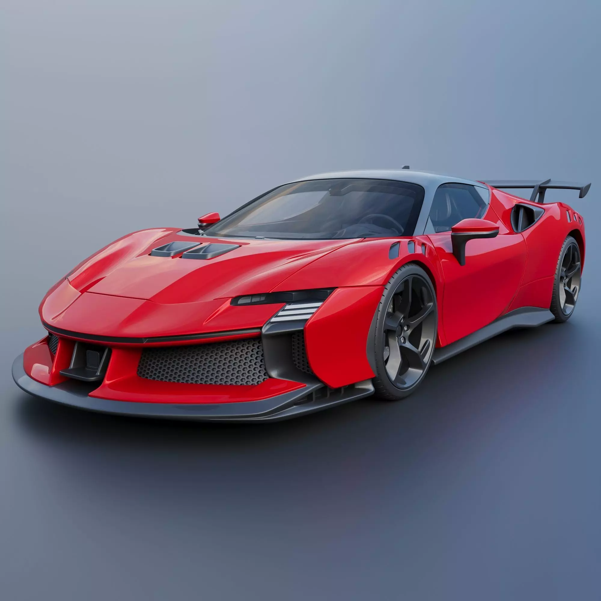 Ferrari SF90 XX 3D print model